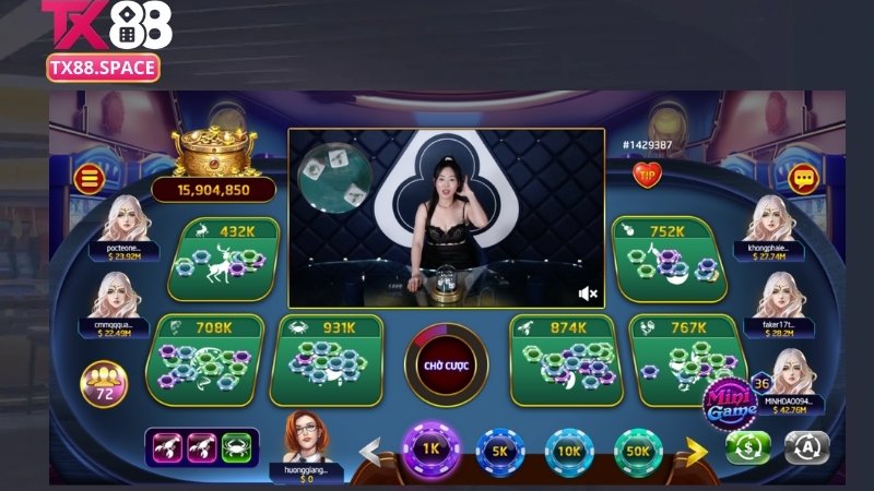 Hướng dẫn cá cược casino trực tuyến TX88